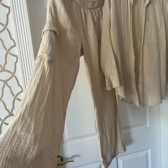 AERIE GAUZE COTTON SET!! Boho FAB SET !! - Picture 3 of 7